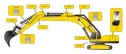 【奥特】挖掘机自动打黄油润滑系统