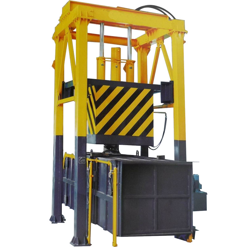 供應德隆重工DL-CZ006垂直式垃圾壓縮設備 大型垃圾收集站 垃圾站設備建設標準