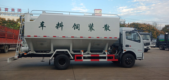 程力6吨散装饲料运输车 12方散装饲料运输车哪里有