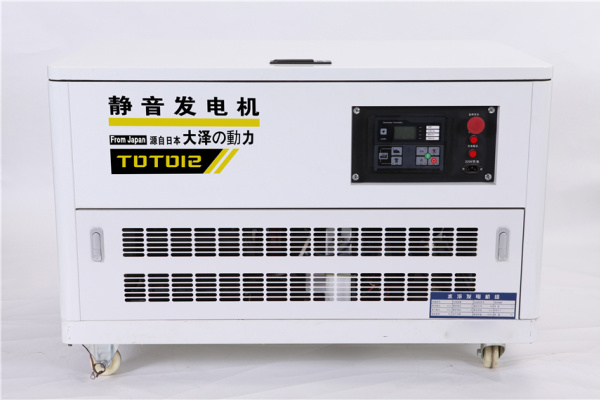 供應12千瓦汽油發電機大澤動力TOTO12發電機(組)