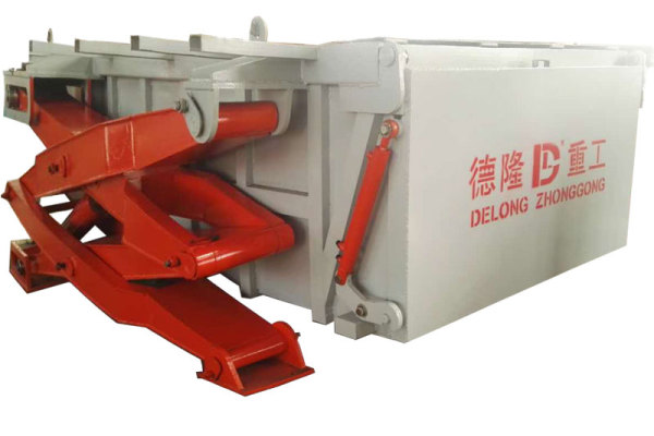 供应德隆重工DL-SP008其他水平式垃圾站压缩设备 垃圾压缩站生产厂家