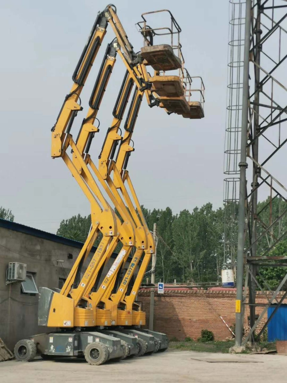 南通出租高空作業車  升降機 空壓機