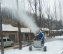 滑雪场自动造雪机工作过程
