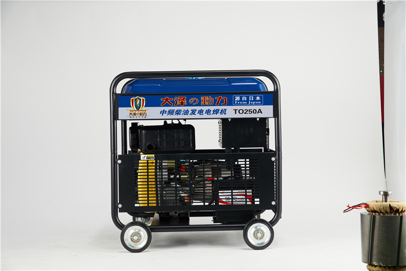 小型液化气发电焊机/250A燃气发电焊机