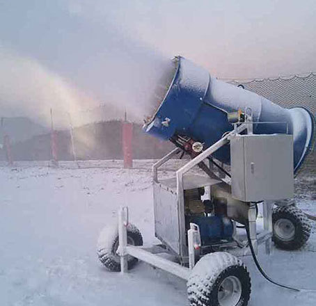 冬季造雪機使用與維護
