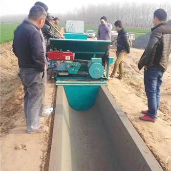 供应赢华U型混凝土水渠机 混凝土水渠成型机