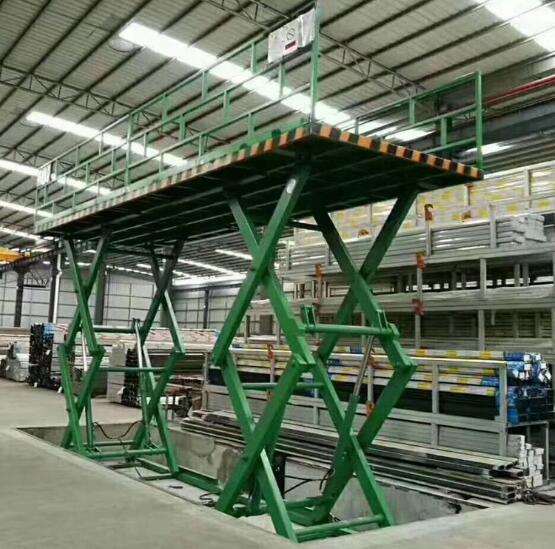 厂家定制固定剪叉式升降机 载重1吨2吨电动液压升降平台