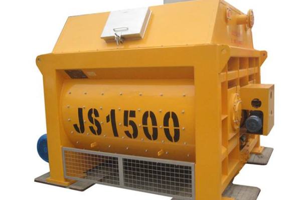 供應昌利90攪拌站主機1.5方攪拌機雙臥軸強製式JS1500型混凝土攪拌機設備廠家