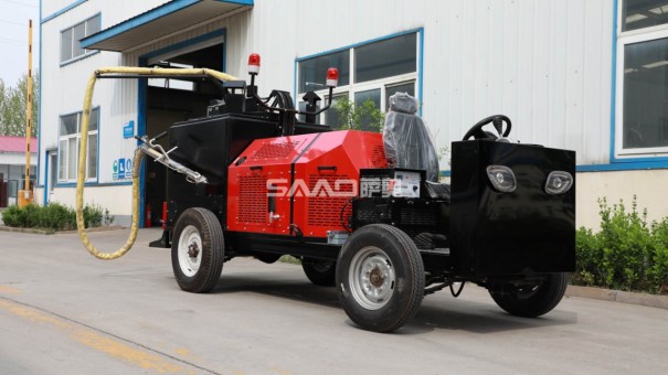 萨奥350升灌缝机 灌缝机生产厂家 萨奥灌缝机 大型沥青灌缝机