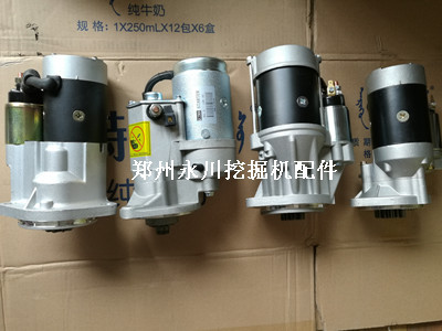 供应4TNV84/88/94/98启动马达发电机水泵机油泵郑州永川挖掘机配件