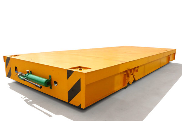 廠家直銷帕菲特電動平車 蓄電池電動20噸可轉彎平板車搬運車
