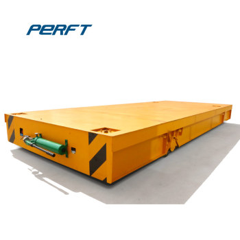 厂家直销帕菲特电动平车 蓄电池电动20吨可转弯平板车搬运车