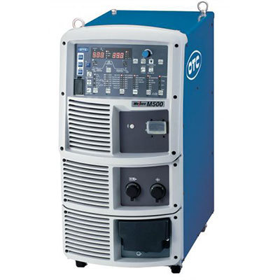 供應日本OTC氣保焊機，歐地希逆變控製CO₂/MAG焊接機M500