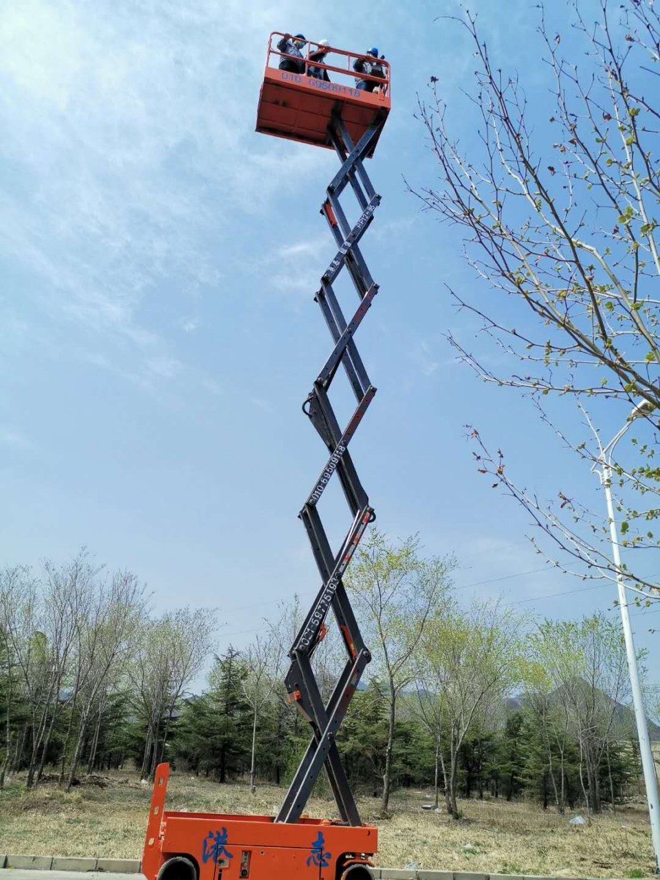 徐州出租高空作業車  升降機 空壓機