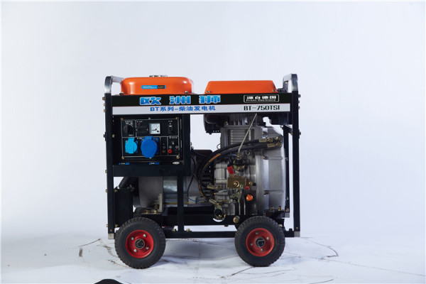 7KW便捷式小型柴油发电机参数