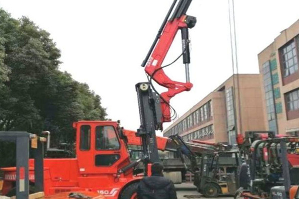 集裝箱裝卸叉車飛臂吊 安裝吊籃高空作業吊 合力叉車吊