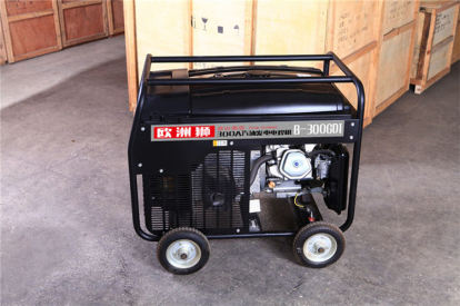 供应欧洲狮300A汽油双缸发电电焊机