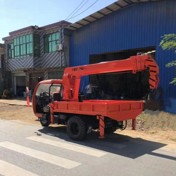 五征随车吊厂家直销 3吨三轮随车吊 5吨三轮平板吊