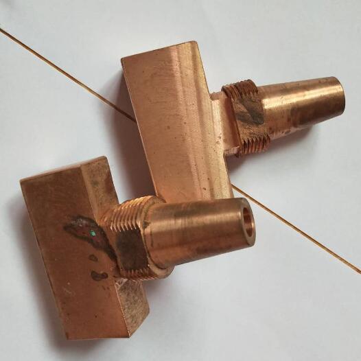 供應四川桁架機配件 焊接電極 下固定電極