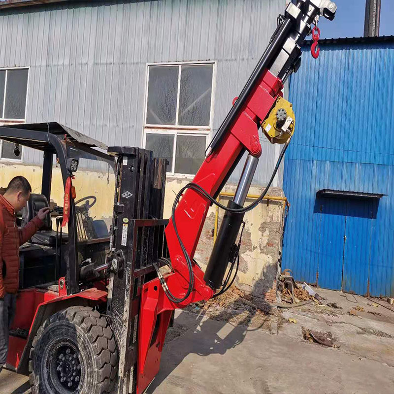 供應耐力3噸叉車隨車吊 液壓叉車吊 叉車高空作業吊