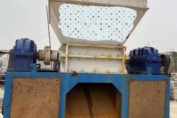 河南鄭州出售二手1200型鐵屑撕碎機配30kw電機3.5萬