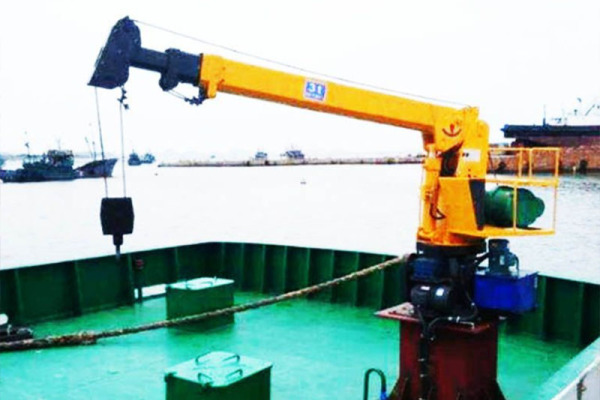 湛江船用起重機廠家 直銷3噸克令吊 5噸旋臂式夾板吊
