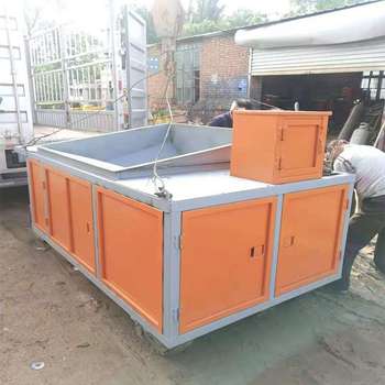 路缘石滑膜成型机 马路肩石自动成型机 混凝土路缘石滑膜机