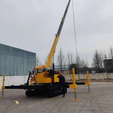 供应中申智造8吨履带吊 新疆厂家供应360度的功能履带随车吊
