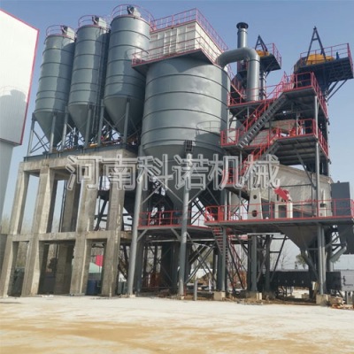 供应河南科诺KNZS塔楼式预拌砂浆生产线解决方案