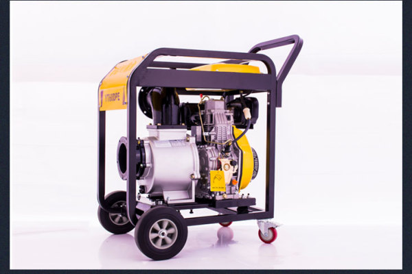 供應伊藤動力6寸柴油水泵帶輪子電啟動YT60DPE