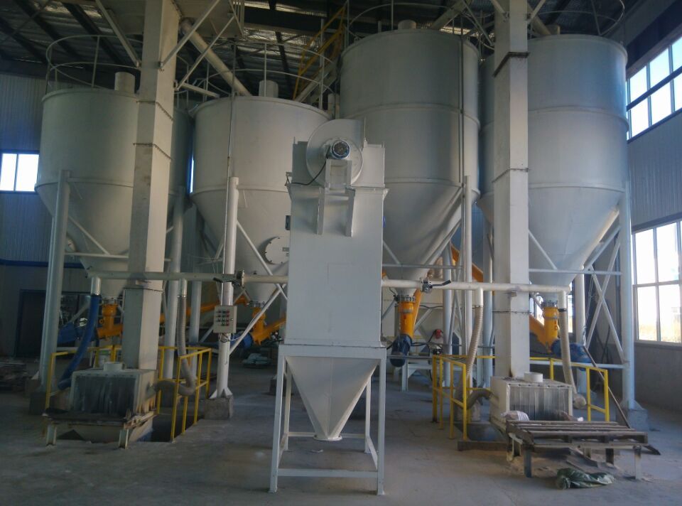 山东大型砂浆设备生产厂家供应第七代特种干混砂浆生产线