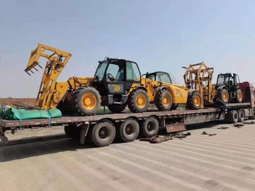 出售二手进口jcb535叉装车，伸缩臂叉车