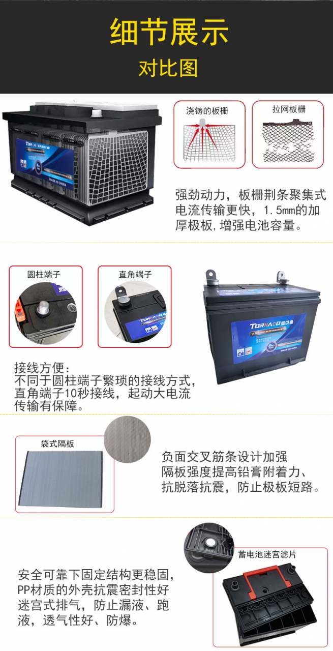 發電機專用蓄電池