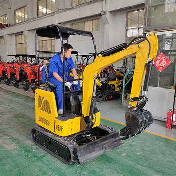 供应庆鸿智能15小型挖掘机 小型挖掘机厂家 农用果园小型挖掘机