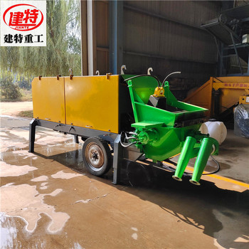 供应建特JTSP-16D喷射机-双喷头液压混凝土湿喷机