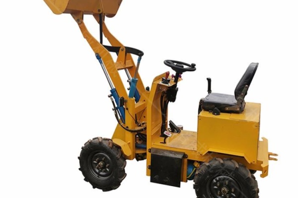 出售新型全電動裝載鏟車 小型工程轉載機 養牛廠用鏟糞鏟車