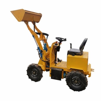 出售新型全电动装载铲车 小型工程转载机 养牛厂用铲粪铲车