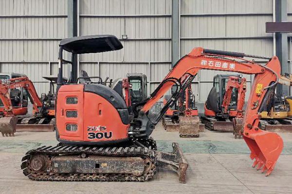 出售二手日立ZX30U-5a挖掘機日本原裝進口小型挖掘機