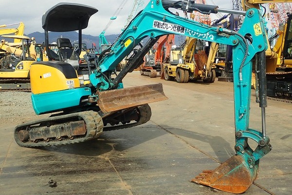 出售二手久保田U-30-5挖掘机日本原装进口报关车