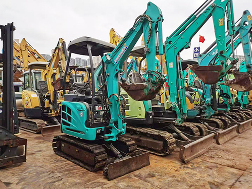 出售二手原装进口神钢SK17SR-3挖掘机2021年报关