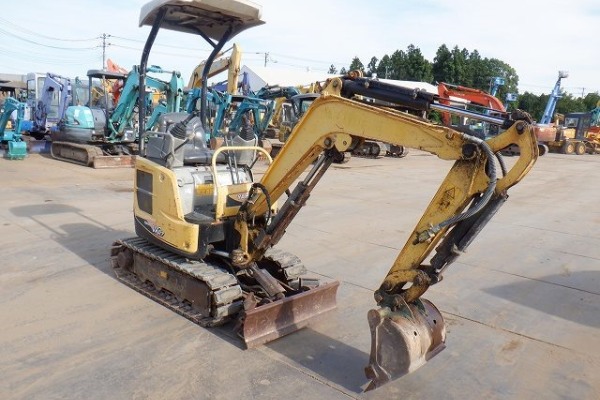 山东滨州出售二手洋马VIO17挖掘机原装进口建筑工程用小型挖掘机