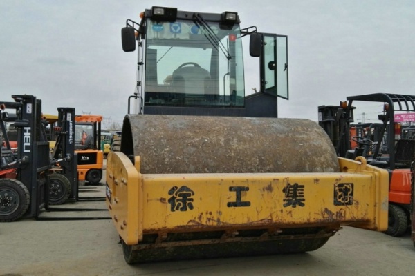 忻州 二手压路机市场|徐工20吨22吨26吨单钢轮震动压路机