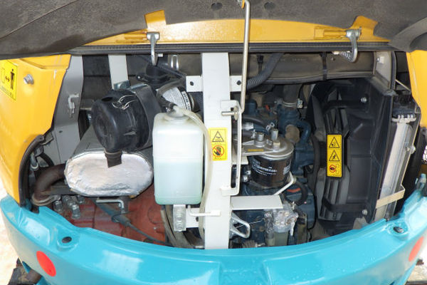 河南安阳二手微型挖沟机微型二手挖土机图片 履带二手小钩机