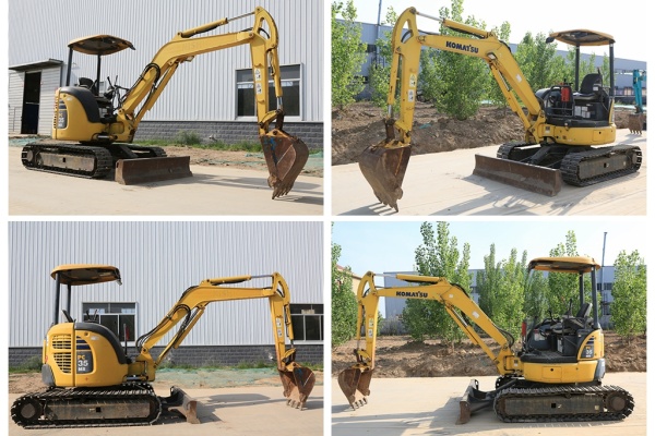 湖北武汉出售二手小松小型挖掘机工程机械用微型挖掘机