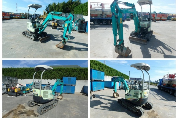 黑龙江鹤岗出售二手洋马17小型挖掘机工程机械用微型挖沟机