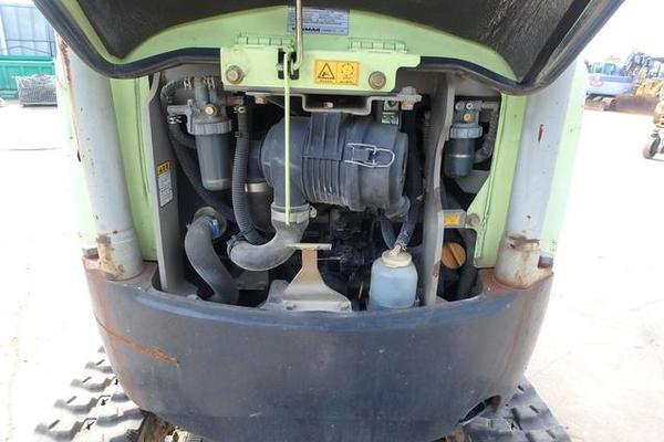 黑龙江鹤岗出售二手洋马17小型挖掘机工程机械用微型挖沟机