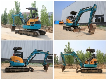 出售二手久保田U30-5小型挖掘机工程机械用微型挖土机