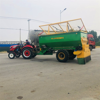 精驰灰料撒灰机 HF8-2000撒布机 大型撒灰车