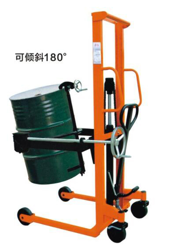 供应明华DYC350 STC350型电动手动油桶升高车