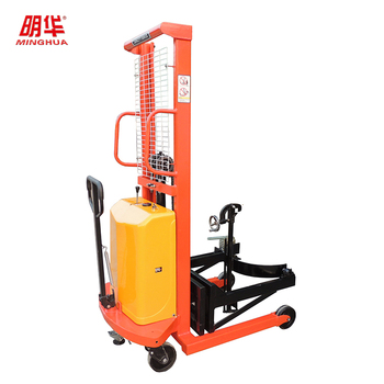 供应明华DYC350 STC350型电动手动油桶升高车